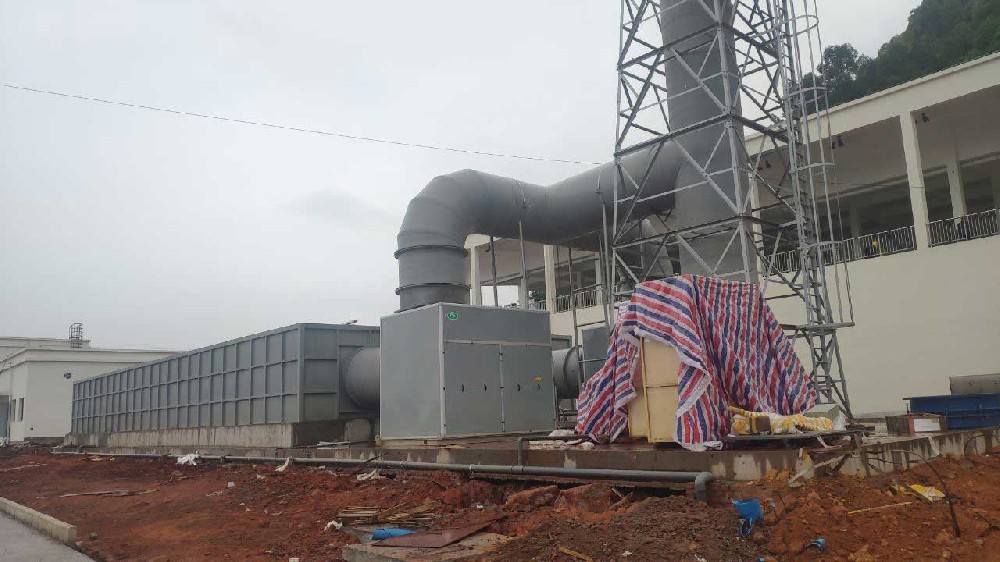 平山工業園區，工業汙水處理係統